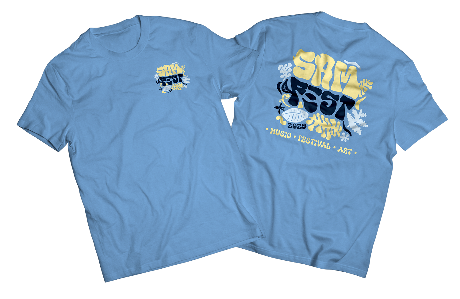 SAMARINDA FESTIVAL 2025 T-SHIRT FORESTS BLUE