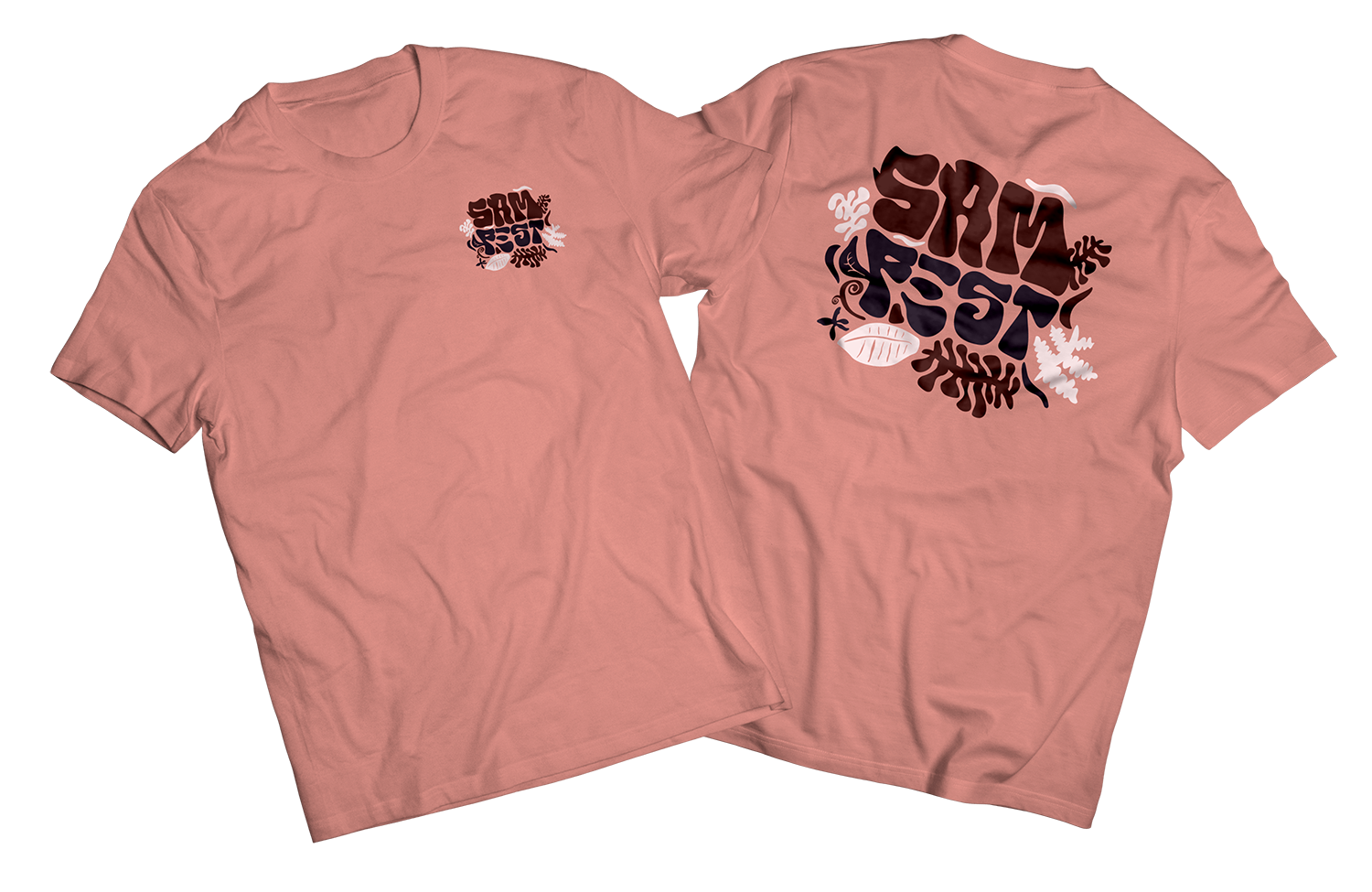SAMARINDA FESTIVAL 2025 T-SHIRT FORESTS PEACH